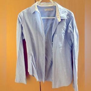 Abercrombie Classic Blue Button Down Shirt
